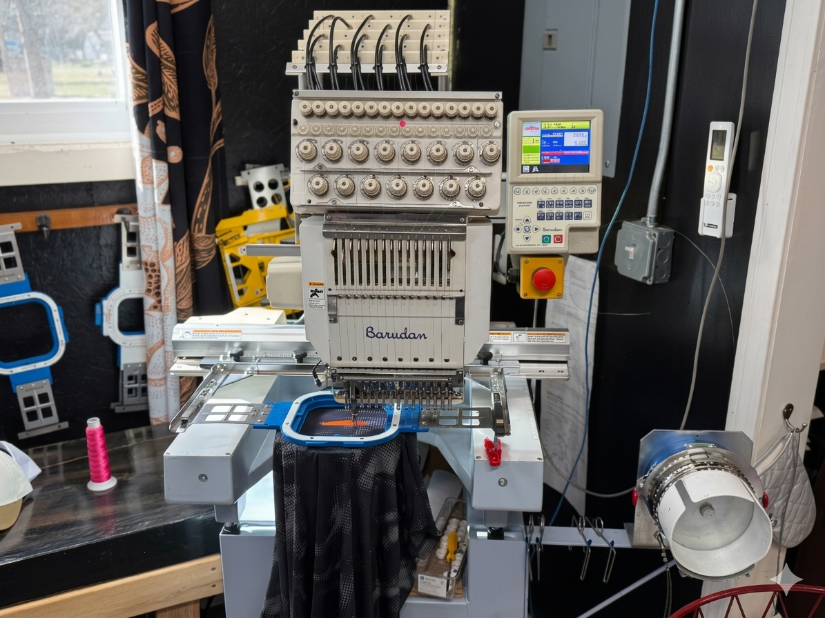 Barudan Embroidery Machine