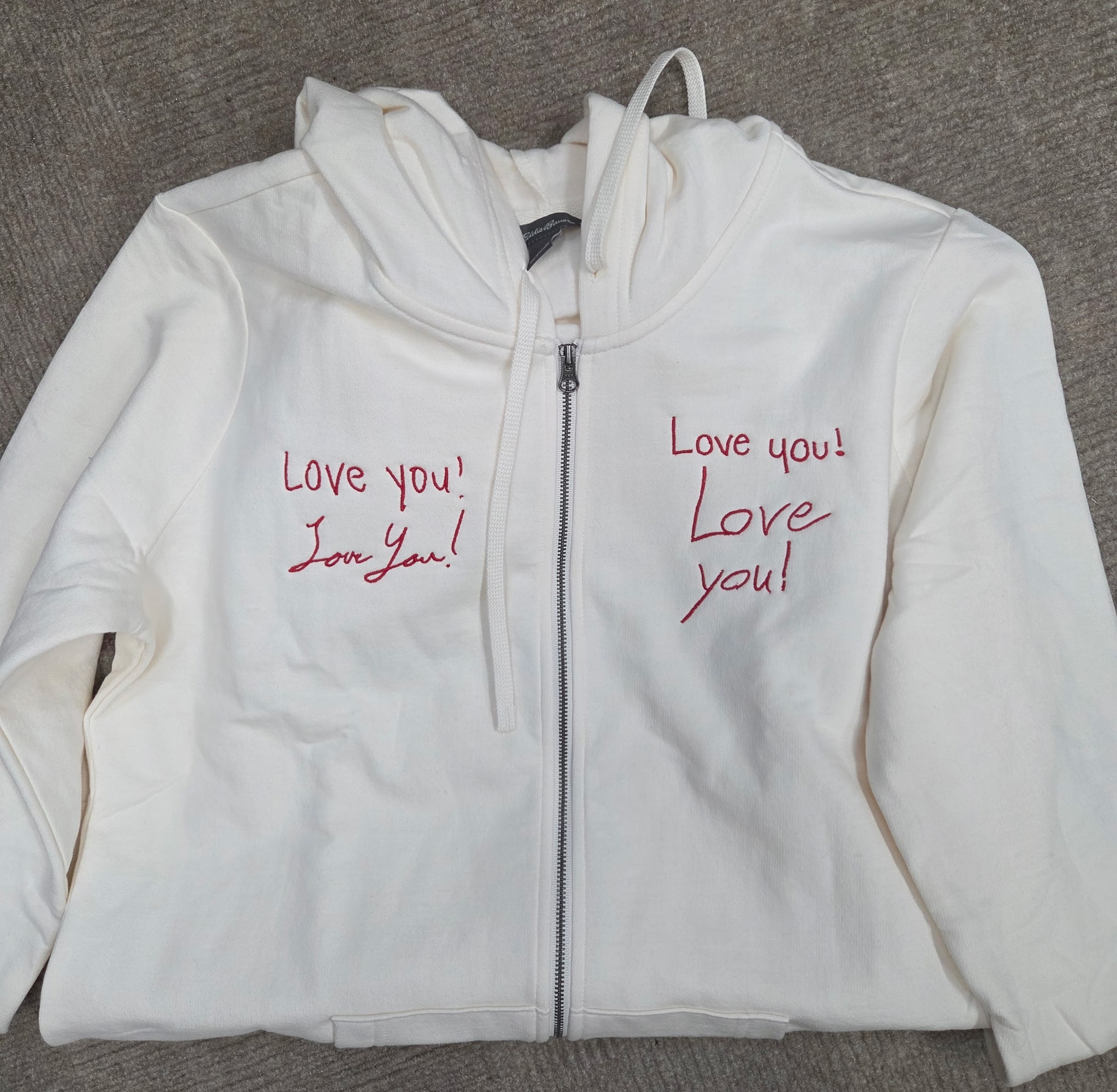 White Hoodie