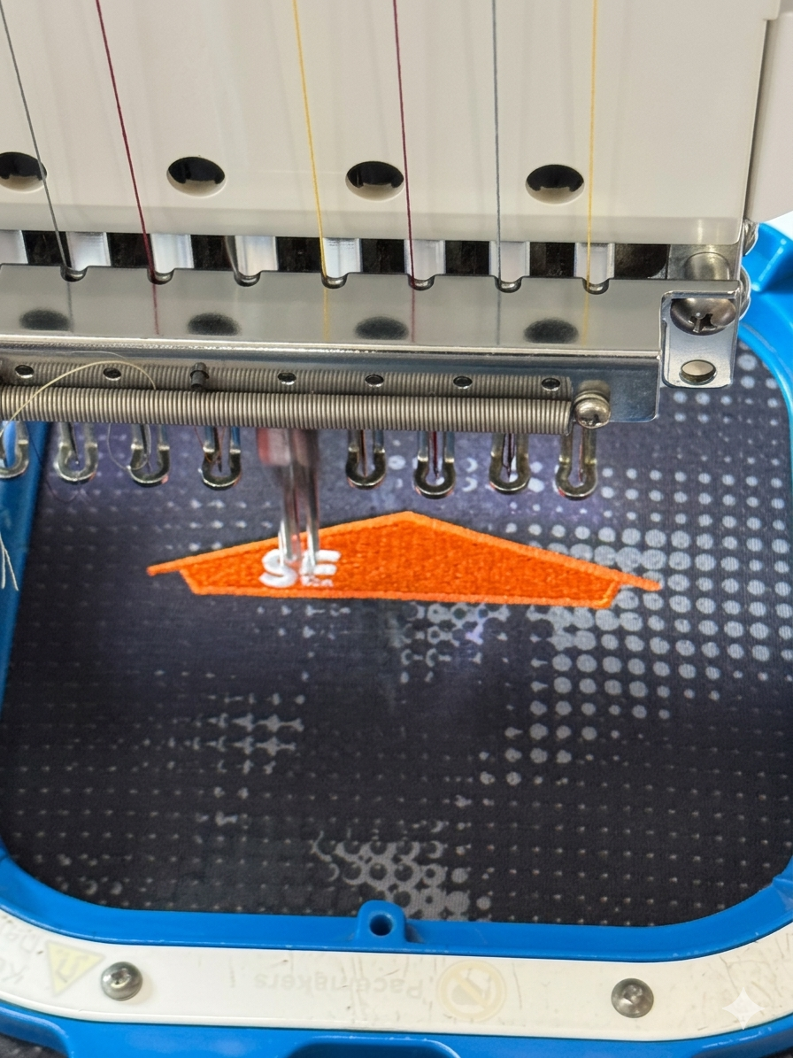 Barudan Machine Stitching
